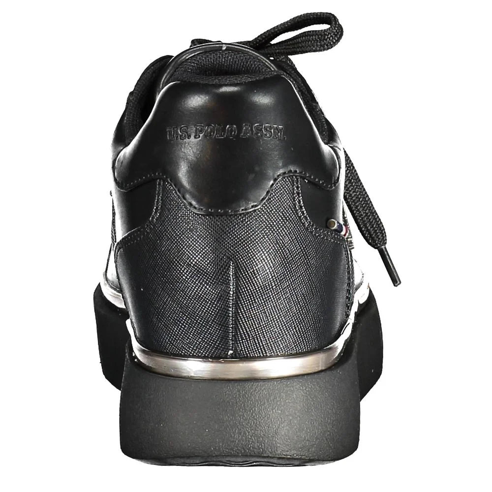 U.S. POLO ASSN. Black Polyester Women Sneaker - Sneakers