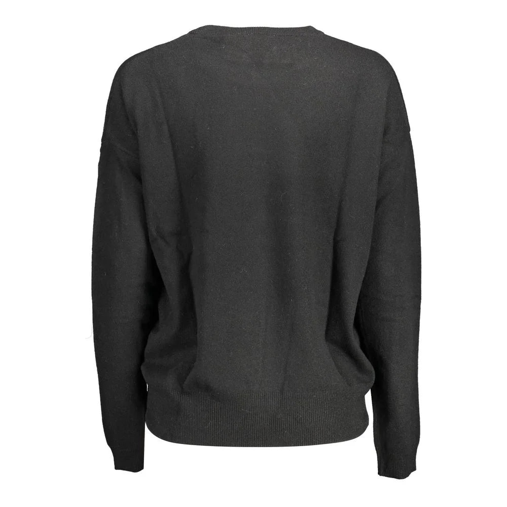 U.S. POLO ASSN. Black Wool Sweater - L - Sweaters