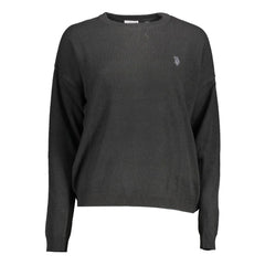 U.S. POLO ASSN. Black Wool Sweater - L - Sweaters
