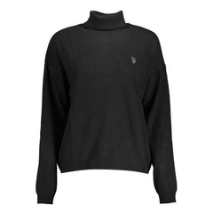 U.S. POLO ASSN. Black Wool Women Sweater - XL - Sweaters