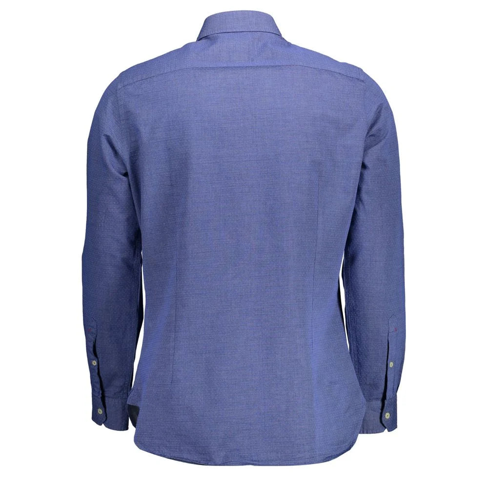 U.S. POLO ASSN. Blue Cotton Men Shirt - Shirts