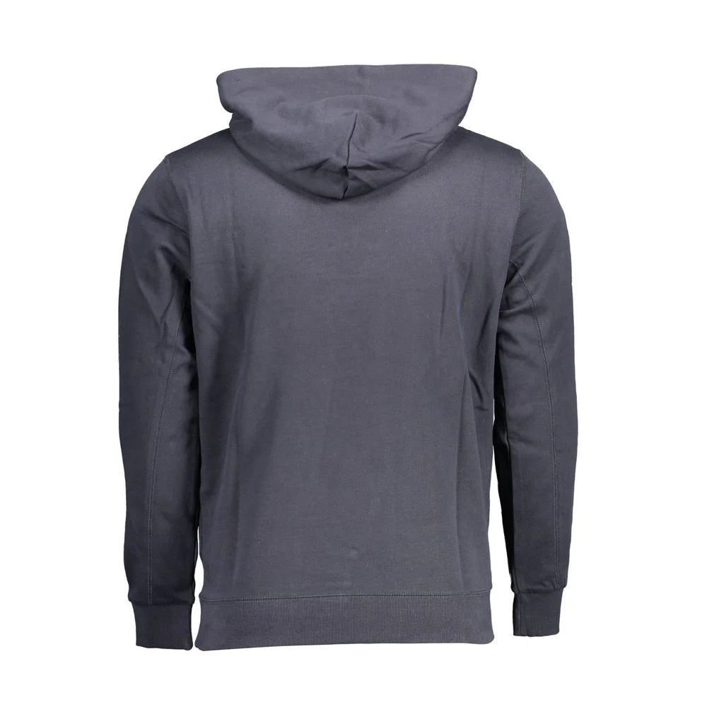 U.S. POLO ASSN. Blue Cotton Men Sweater - Hoodies