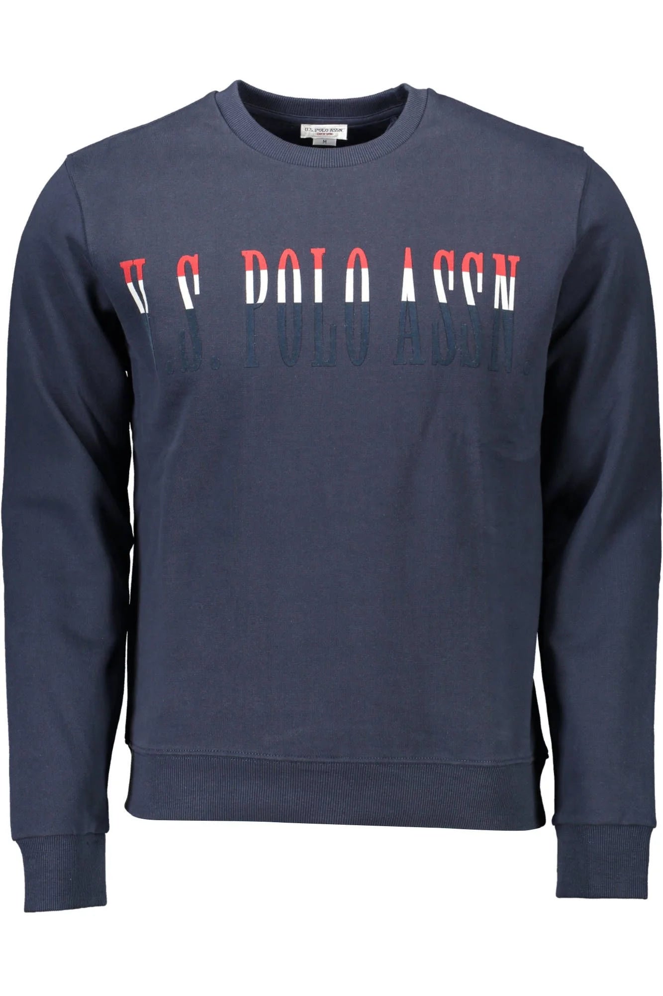 U.S. POLO ASSN. Blue Cotton Men Sweater - Sweatshirts