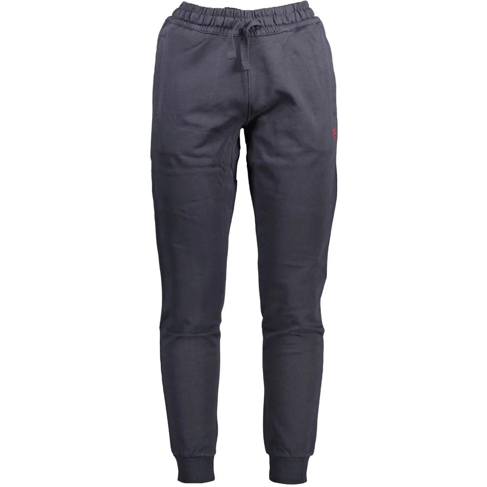 U.S. POLO ASSN. Blue Cotton Pant - Trousers