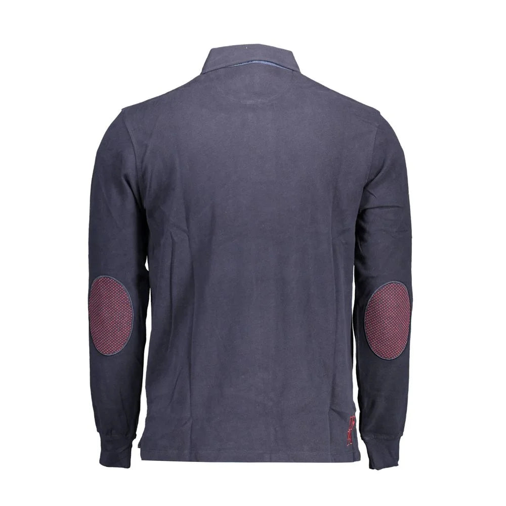 U.S. POLO ASSN. Blue Cotton Polo Shirt - L - Polos