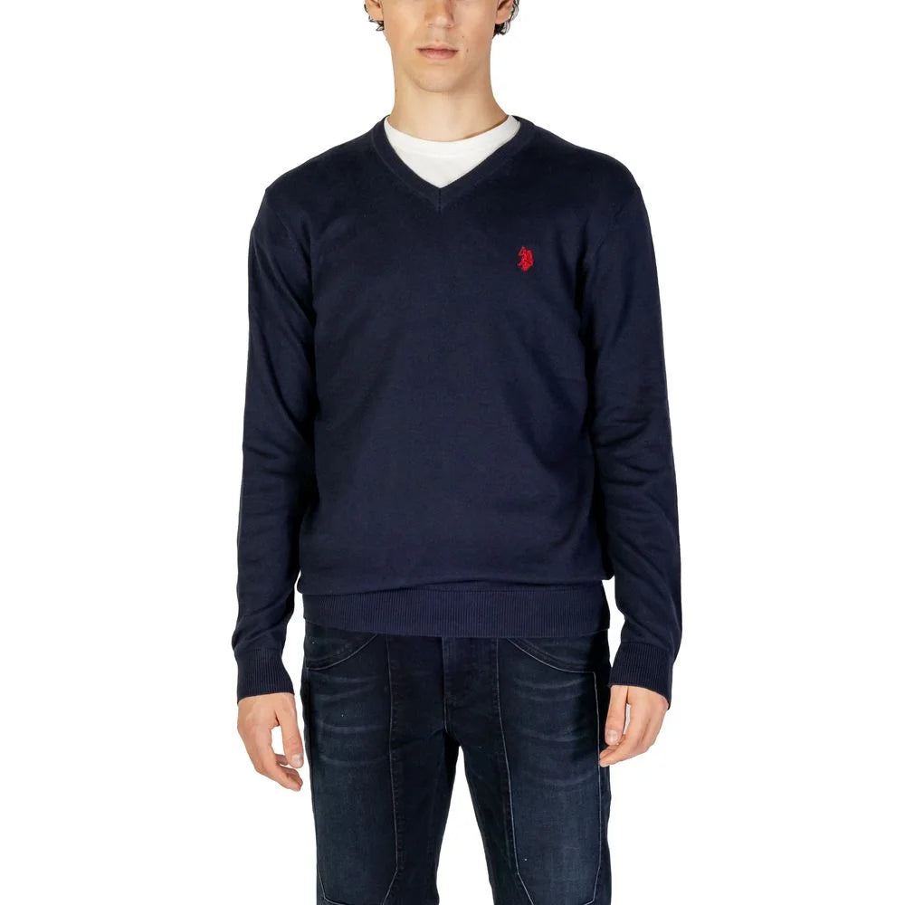 U.S. POLO ASSN. Blue Cotton Sweater - Sweaters