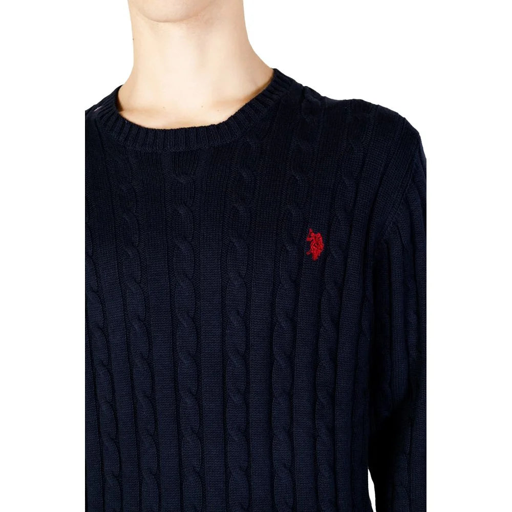 U.S. POLO ASSN. Blue Cotton Sweater - Sweaters