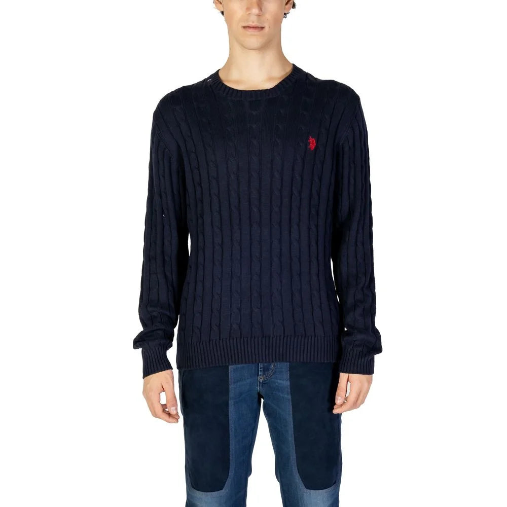 U.S. POLO ASSN. Blue Cotton Sweater - Sweaters