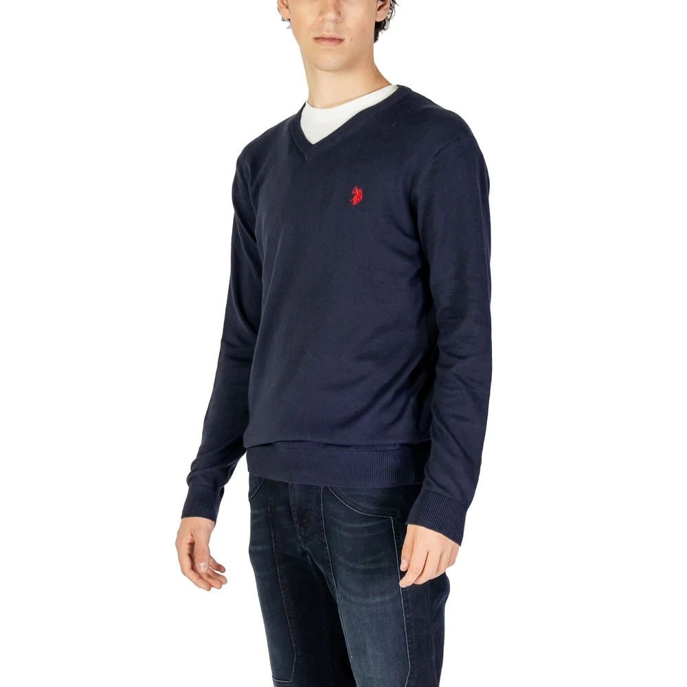U.S. POLO ASSN. Blue Cotton Sweater - Sweaters