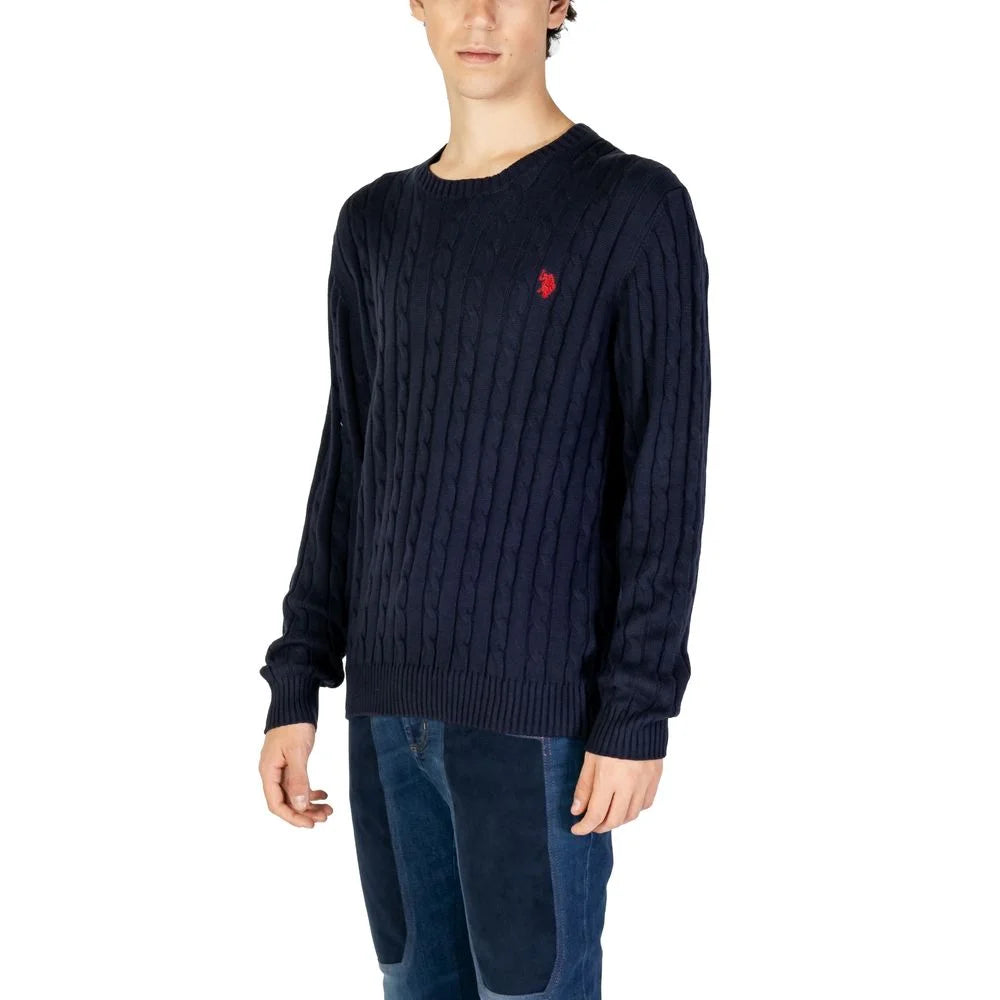 U.S. POLO ASSN. Blue Cotton Sweater - Sweaters