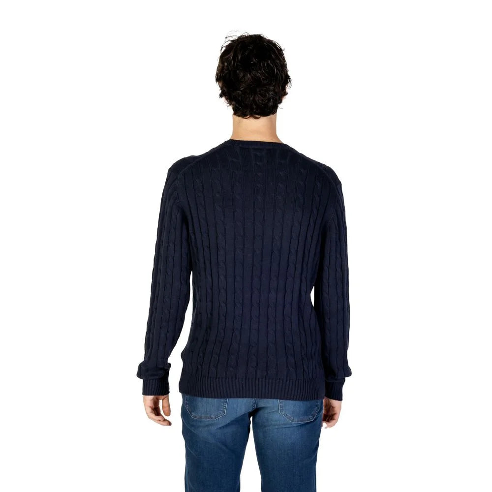 U.S. POLO ASSN. Blue Cotton Sweater - Sweaters