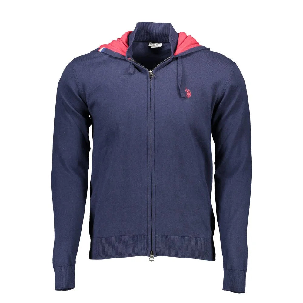 U.S. POLO ASSN. Blue Cotton Sweater - XXL - Hoodies