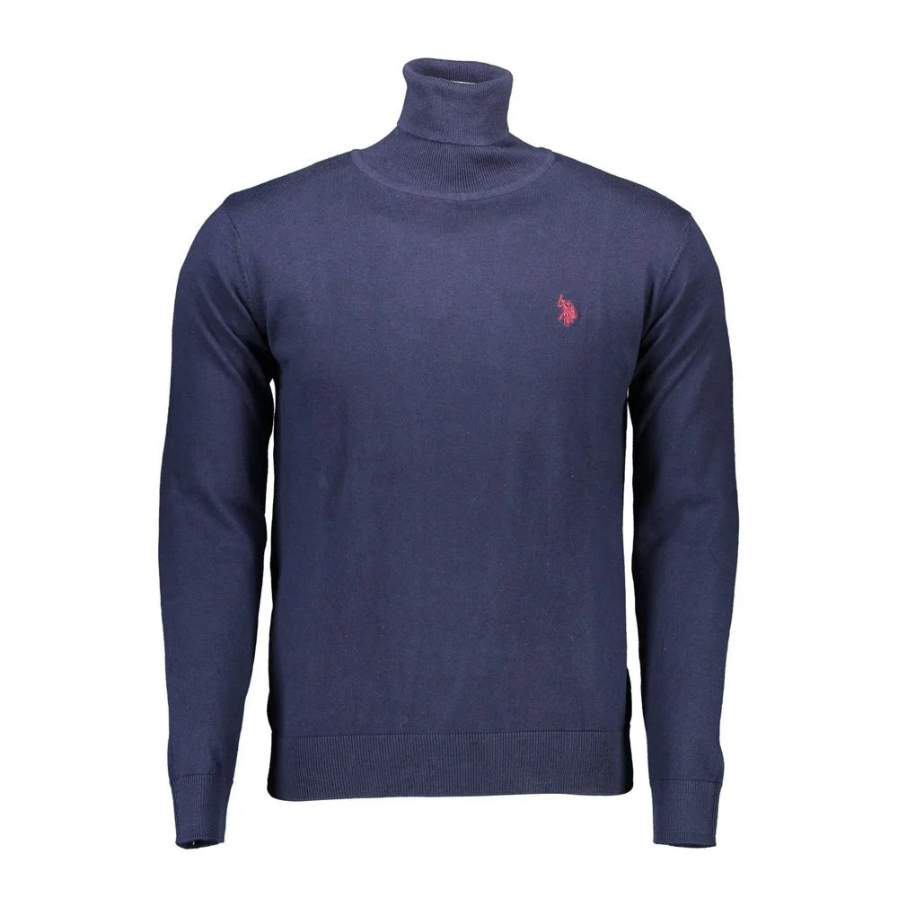 U.S. POLO ASSN. Blue Cotton Sweater - XXL - Sweaters