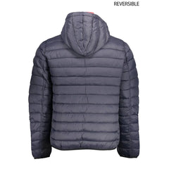 U.S. POLO ASSN. Blue Nylon Jackets & Coat - Puffer Jackets