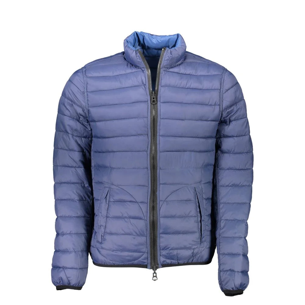 U.S. POLO ASSN. Blue Nylon Men Jacket - Puffer Jackets