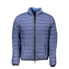 U.S. POLO ASSN. Blue Nylon Men Jacket - Puffer Jackets