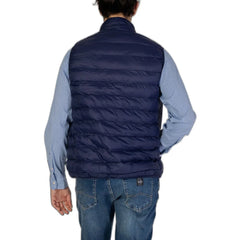 U.S. POLO ASSN. Blue Polyamide Sleveless Jacket - IT46 | S - Vests