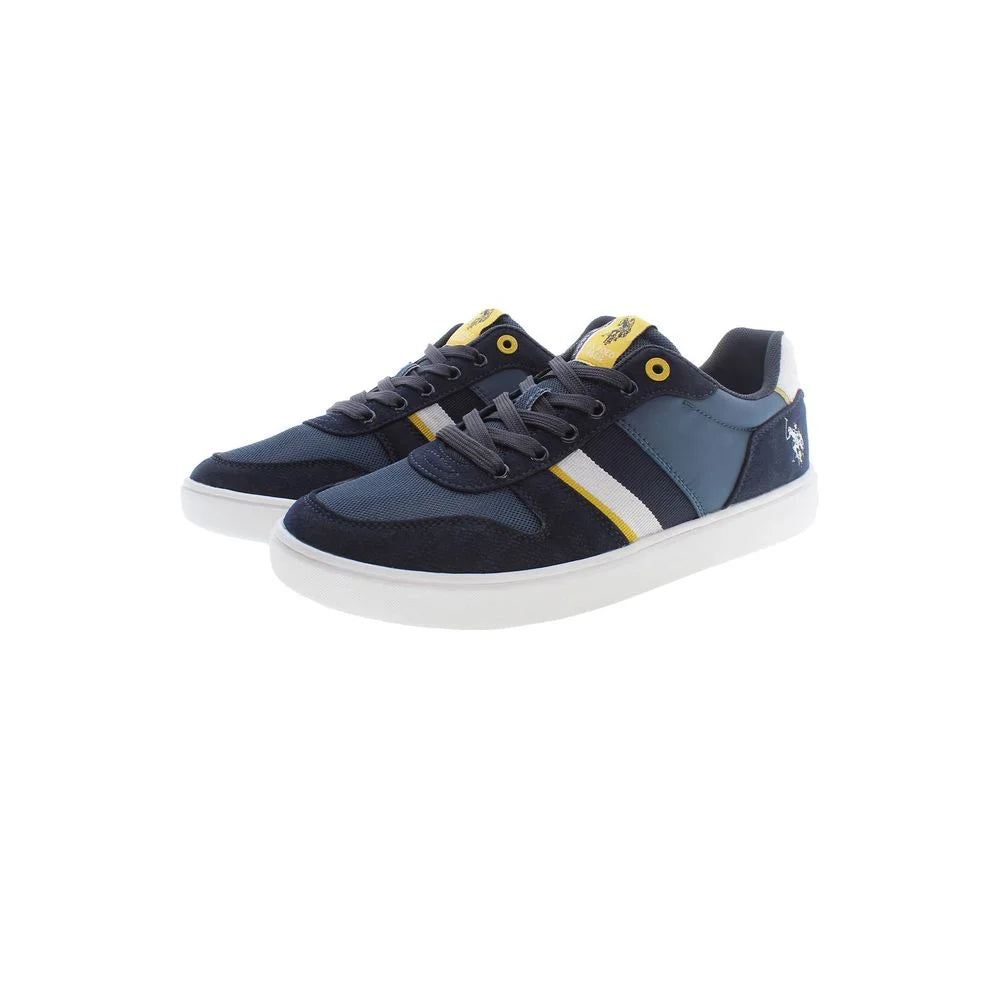 U.S. POLO ASSN. Blue Polyester Men Sneaker - Sneakers