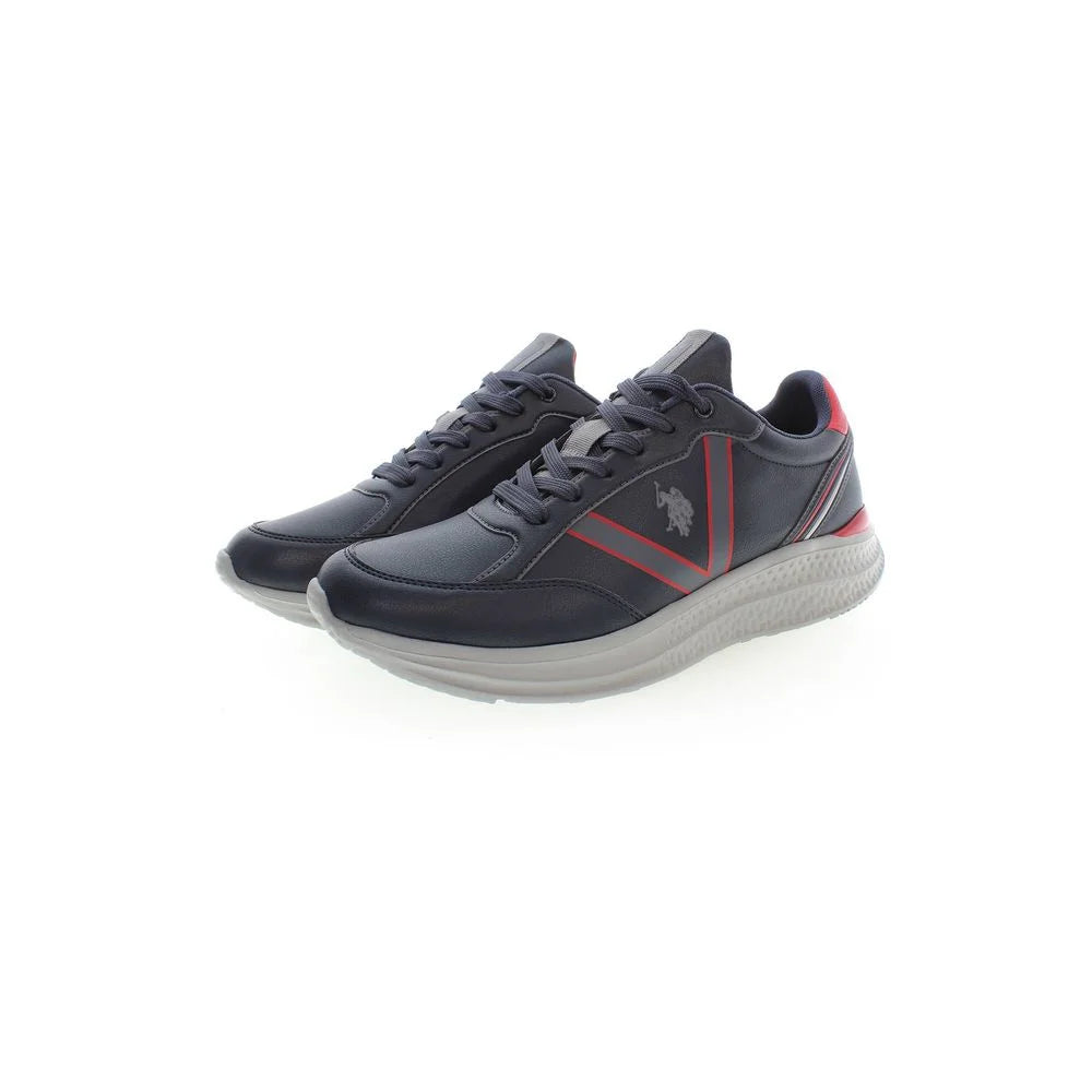 U.S. POLO ASSN. Blue Polyester Sneaker - EU45/US12 - Sneakers