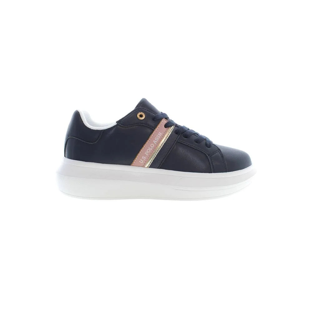 U.S. POLO ASSN. Blue Polyester Sneaker - Sneakers
