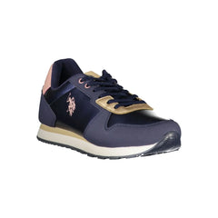 U.S. POLO ASSN. Blue Polyester Sneaker - Sneakers