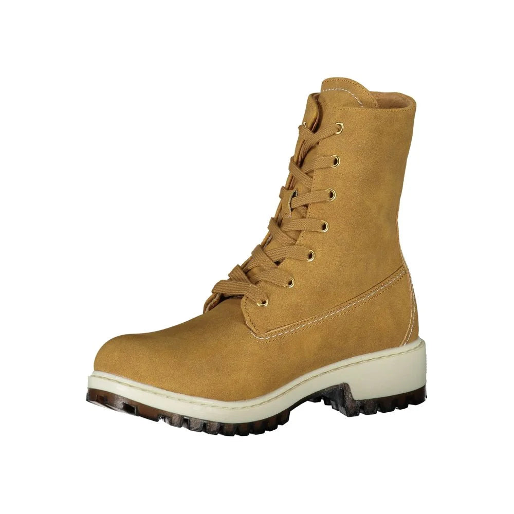 U.S. POLO ASSN. Brown Polyester Women Boot - Boots
