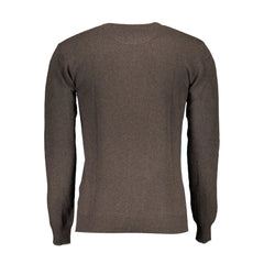 U.S. POLO ASSN. Brown Wool Men Sweater - Sweaters