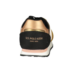 U.S. POLO ASSN. Gold Polyester Sneaker - EU35/US5 - Sneakers