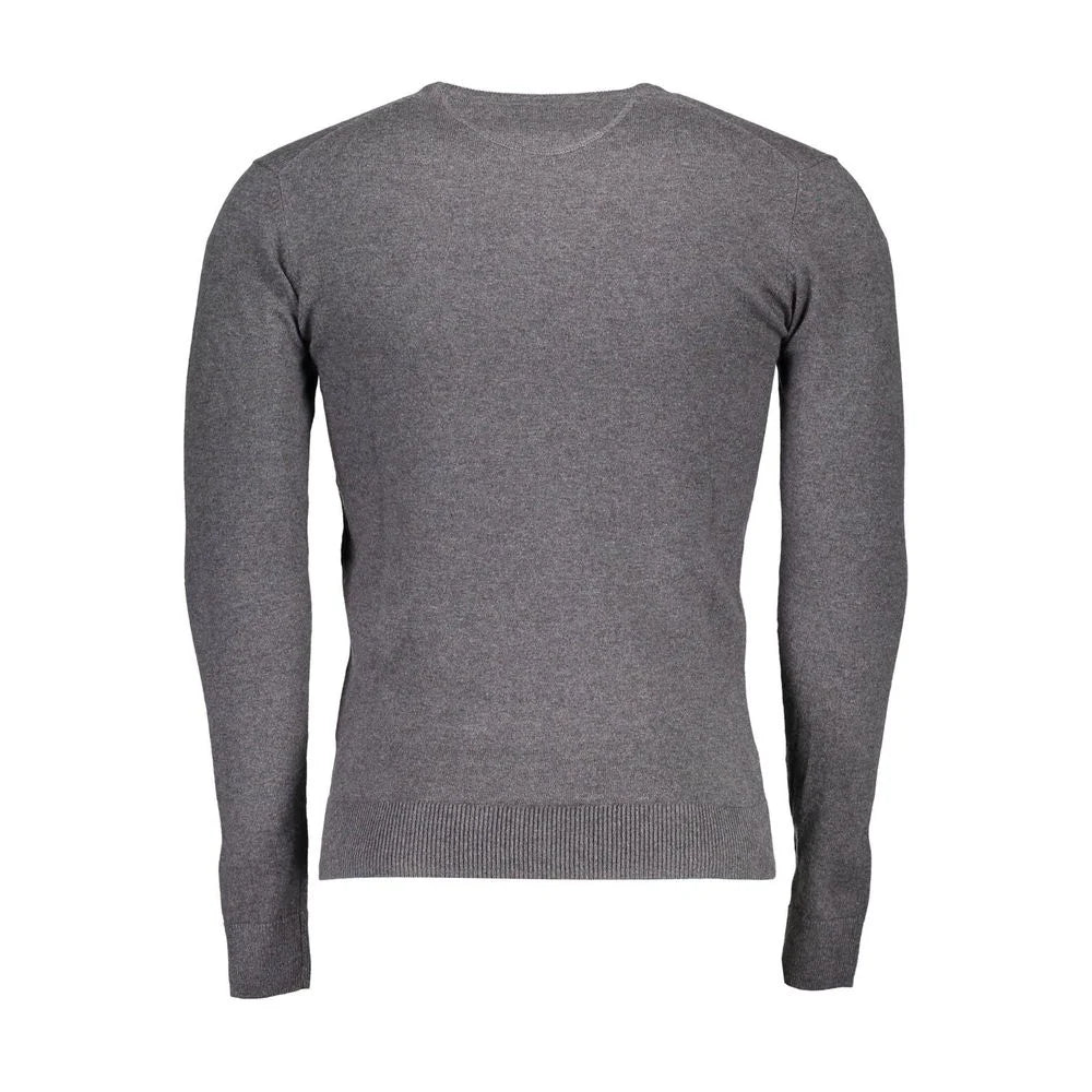 U.S. POLO ASSN. Gray Cotton Men Sweater - 3XL - Sweaters