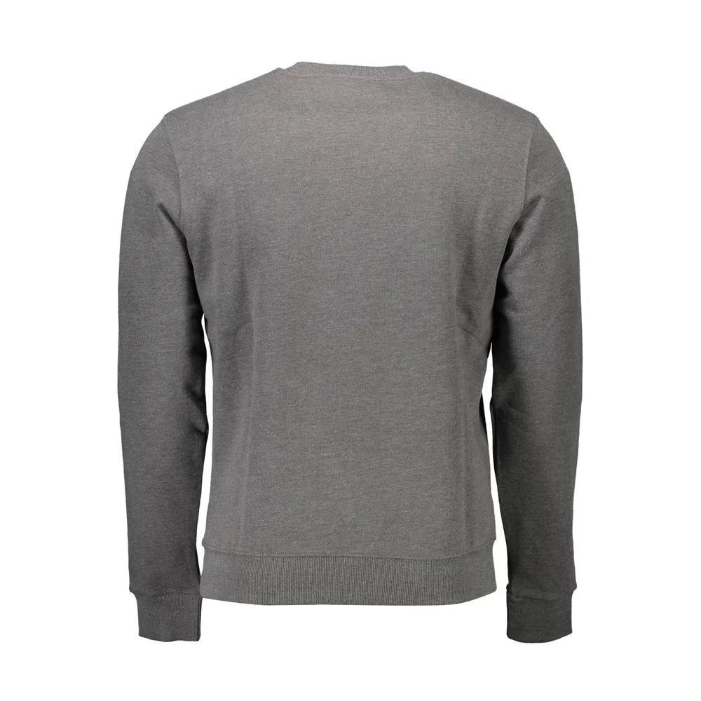 U.S. POLO ASSN. Gray Cotton Men Sweater - Sweatshirts