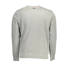 U.S. POLO ASSN. Gray Cotton Men Sweater - Sweatshirts