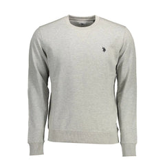 U.S. POLO ASSN. Gray Cotton Men Sweater - XXL - Sweatshirts
