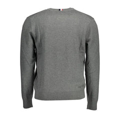 U.S. POLO ASSN. Gray Cotton Mens Sweater - Sweaters