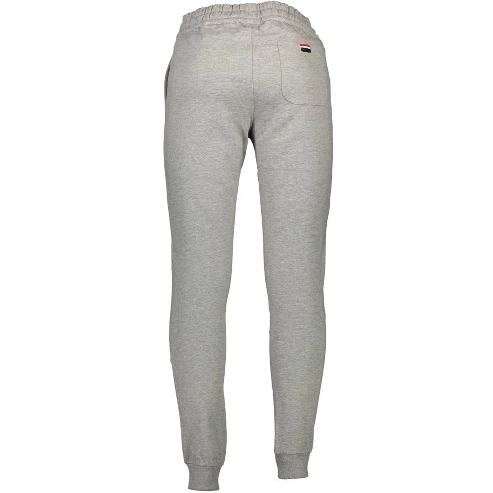 U.S. POLO ASSN. Gray Cotton Pant - Joggers
