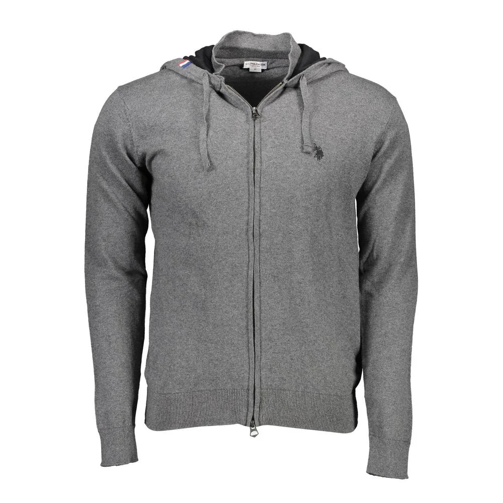 U.S. POLO ASSN. Gray Cotton Sweater - XXL - Hoodies