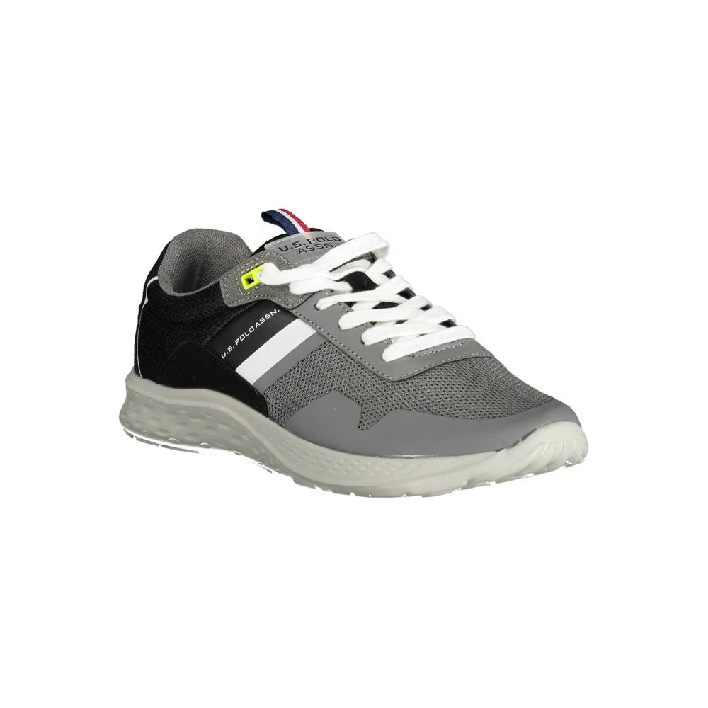 U.S. POLO ASSN. Gray Polyester Sneaker - Sneakers