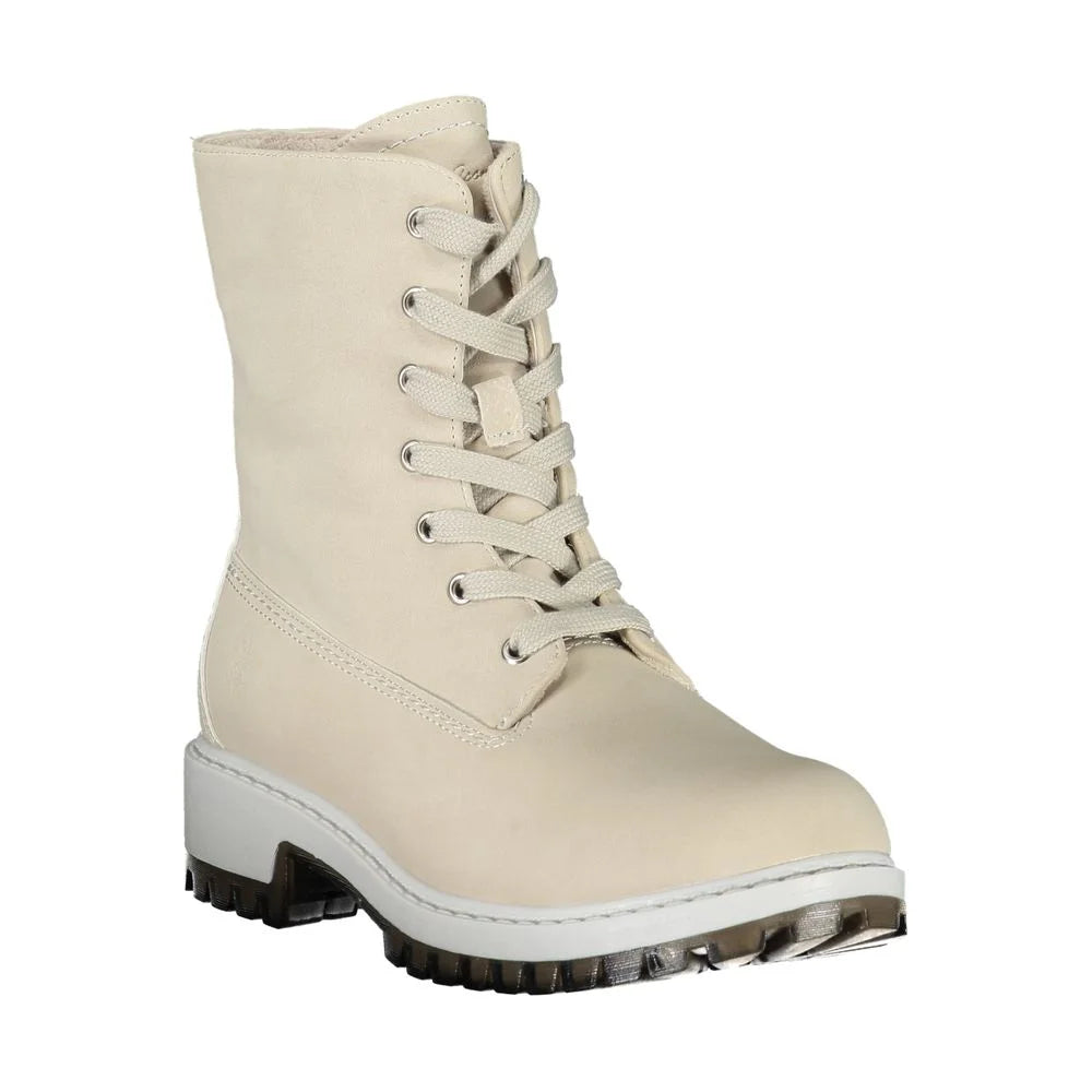 U.S. POLO ASSN. Gray Polyester Women Boot - Boots