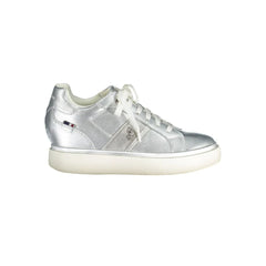 U.S. POLO ASSN. Gray Polyester Women Sneaker - Sneakers