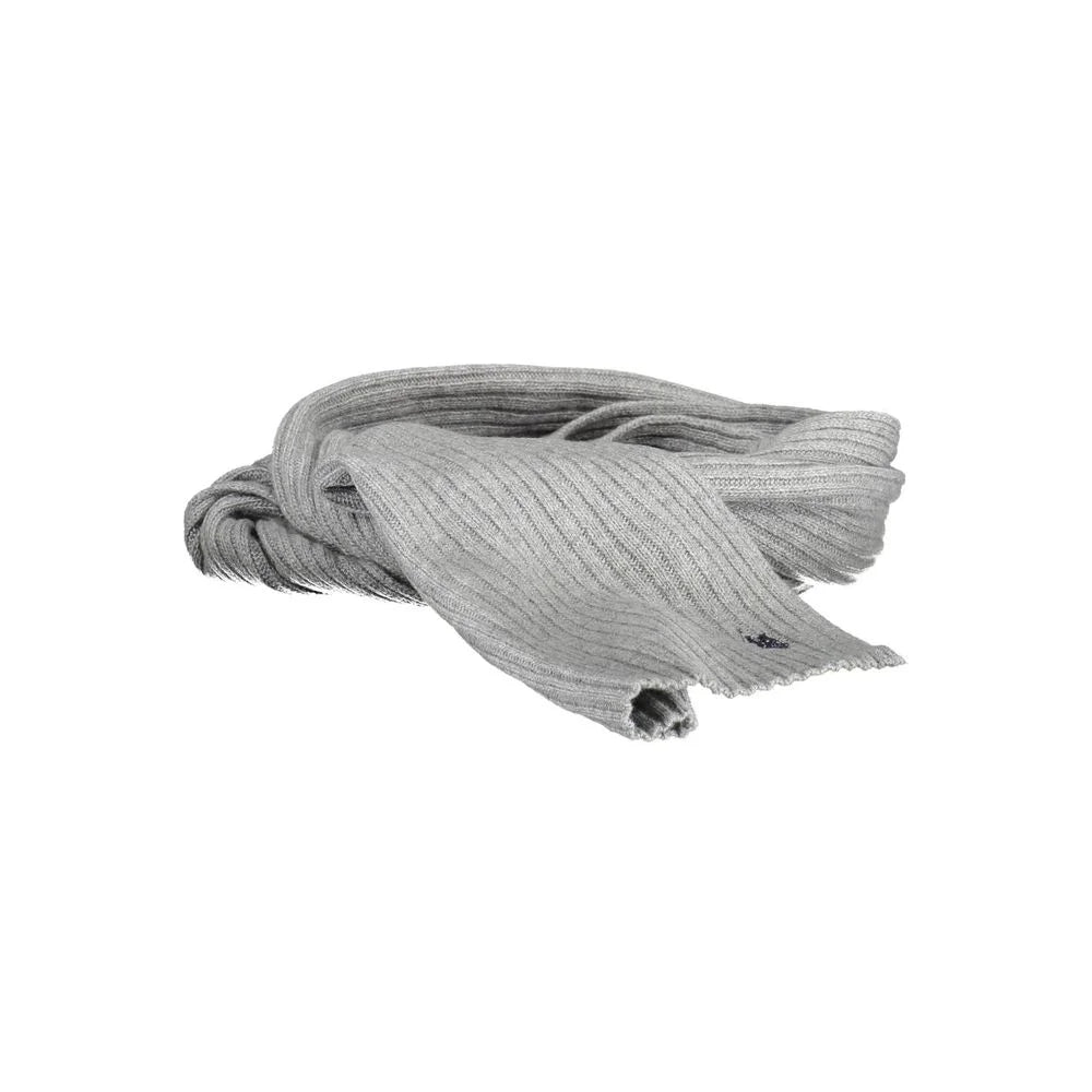 U.S. POLO ASSN. Gray Wool Scarf - Scarves & Shawls