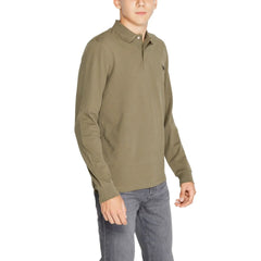 U.S. POLO ASSN. Green Cotton Long Sleeve - Polos