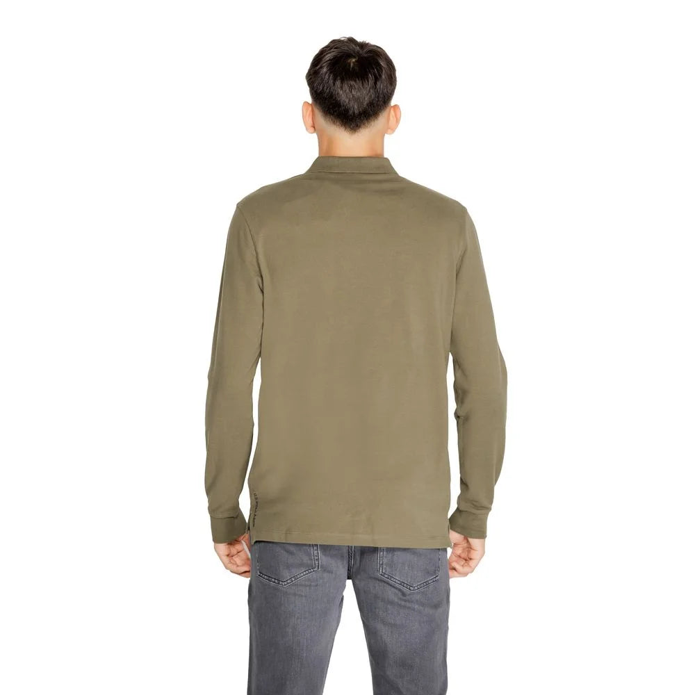 U.S. POLO ASSN. Green Cotton Long Sleeve - Polos