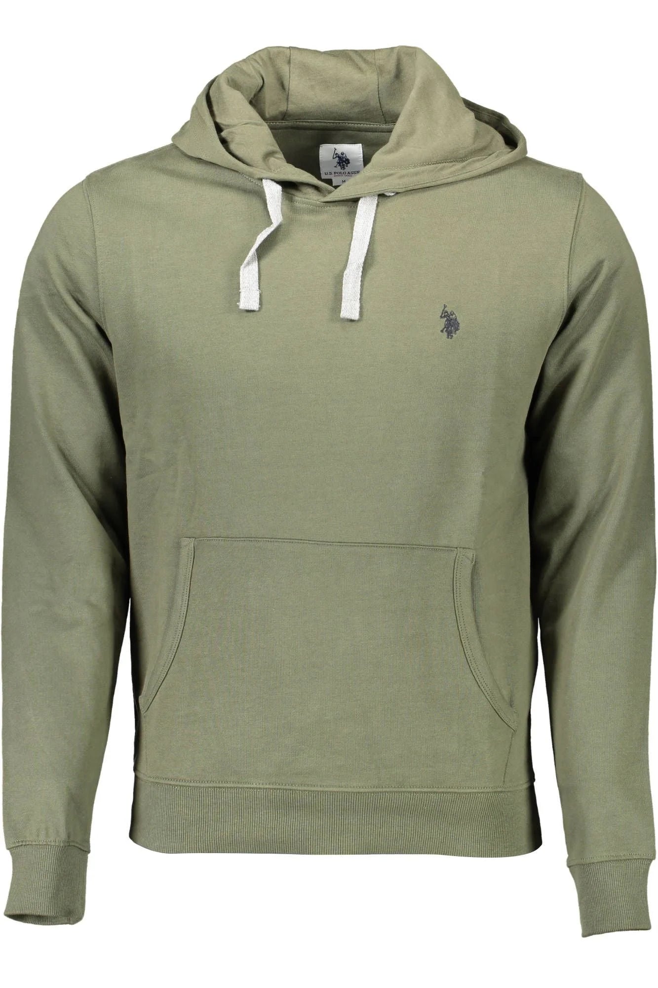 U.S. POLO ASSN. Green Cotton Men Sweater - Hoodies