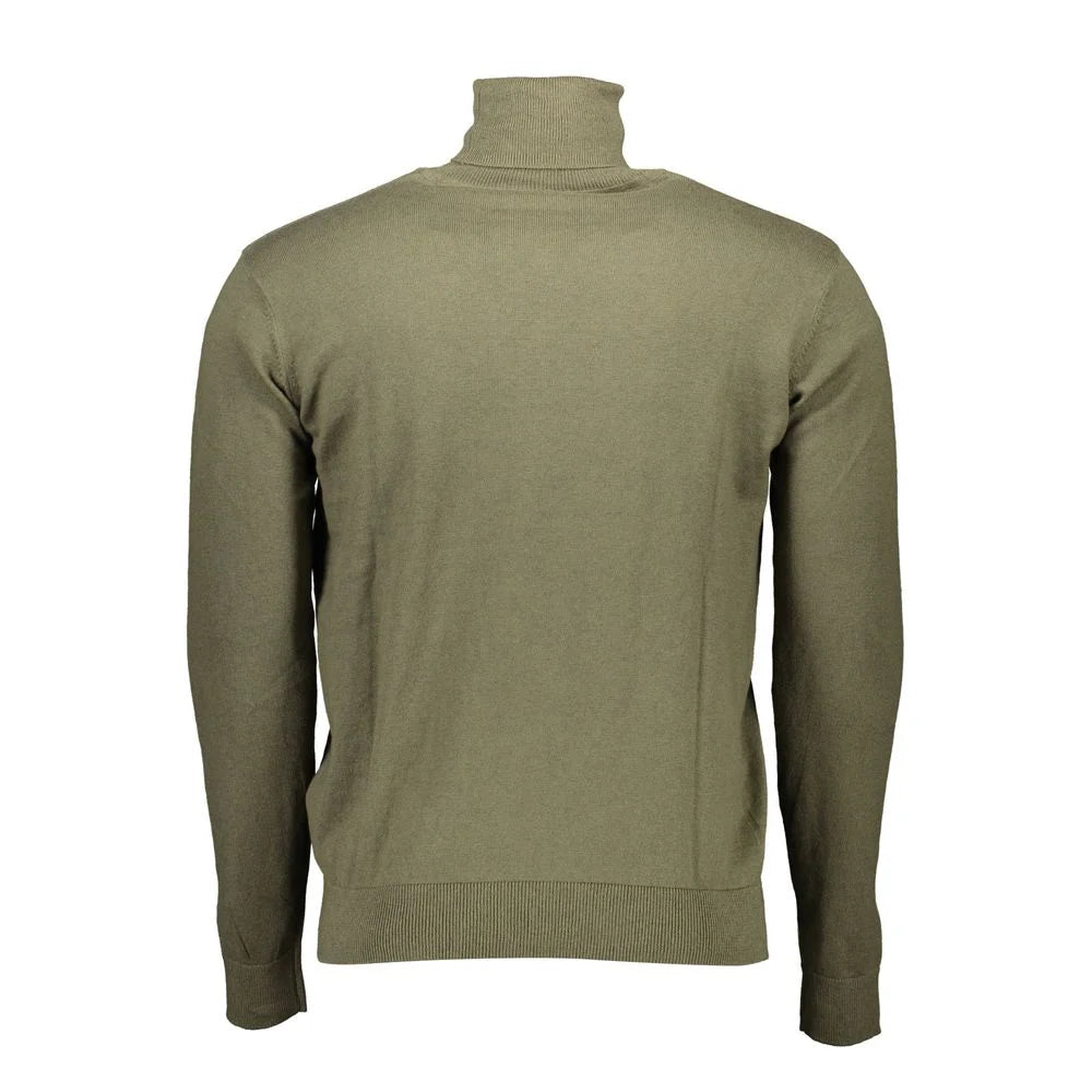 U.S. POLO ASSN. Green Cotton Men Sweater - Sweaters
