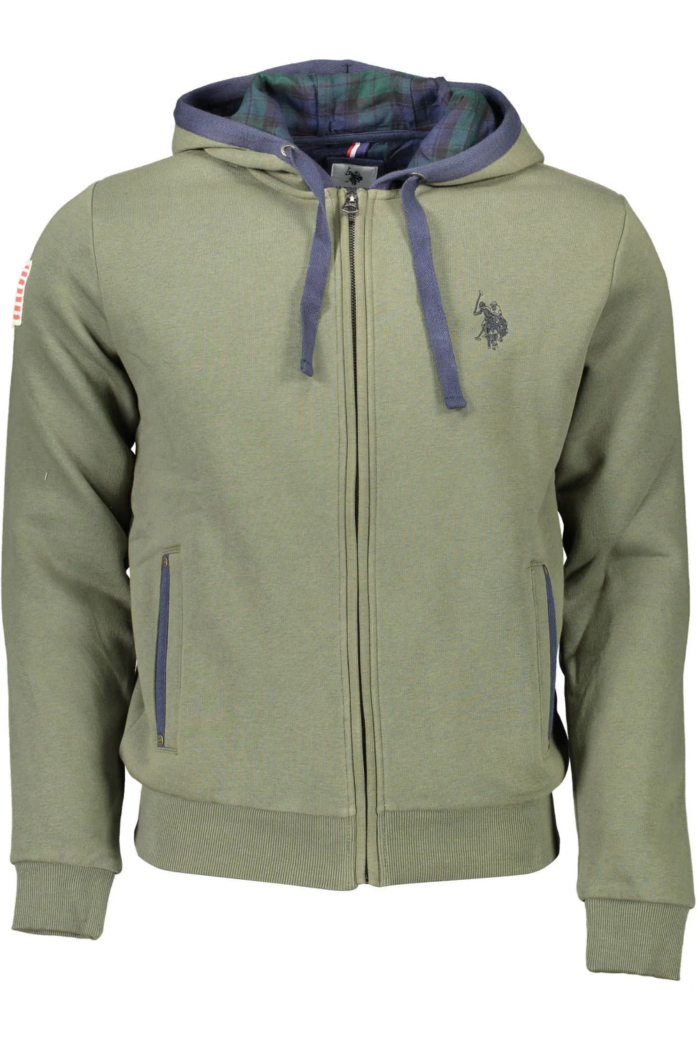U.S. POLO ASSN. Green Cotton Men Sweater - XXL - Hoodies