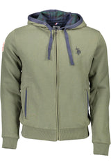 U.S. POLO ASSN. Green Cotton Men Sweater - XXL - Hoodies