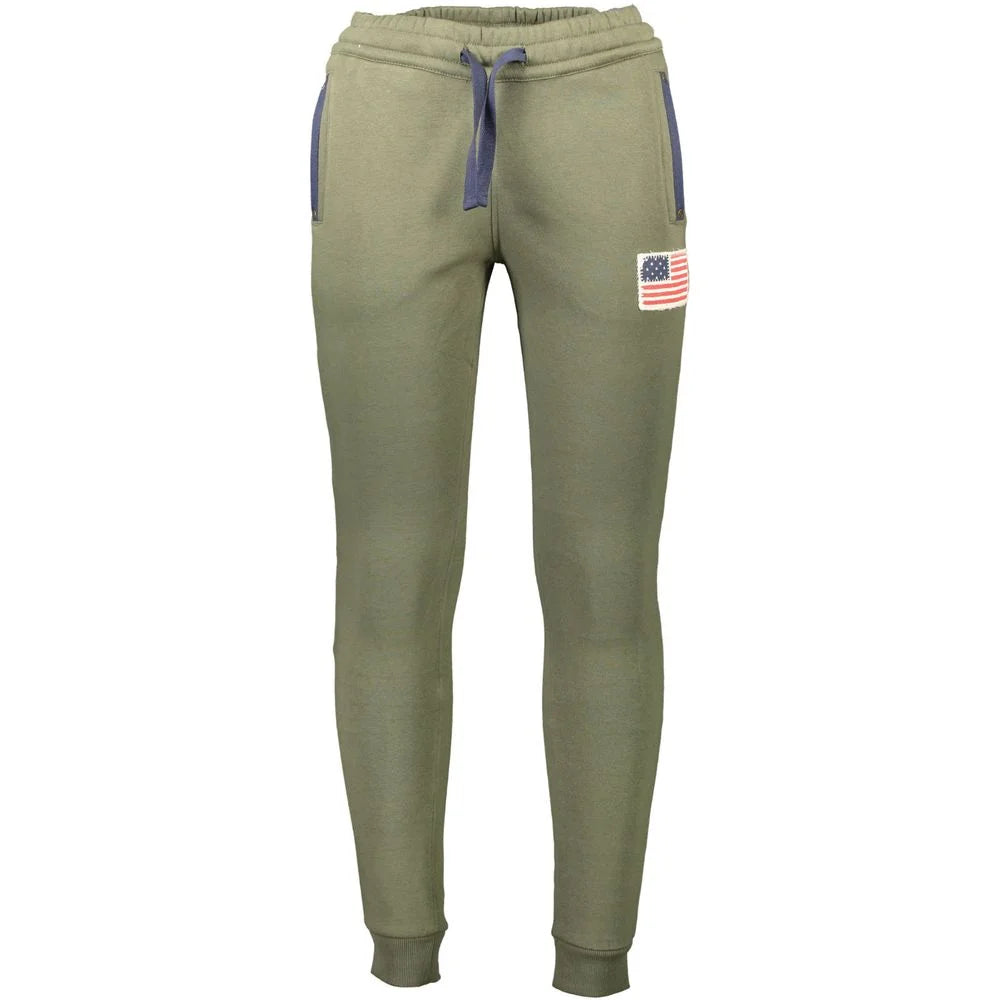 U.S. POLO ASSN. Green Cotton Pant - Joggers