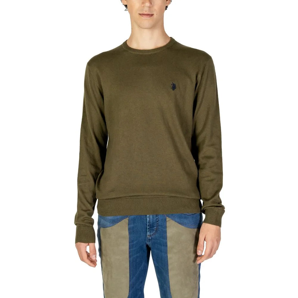 U.S. POLO ASSN. Green Cotton Sweater - Sweaters