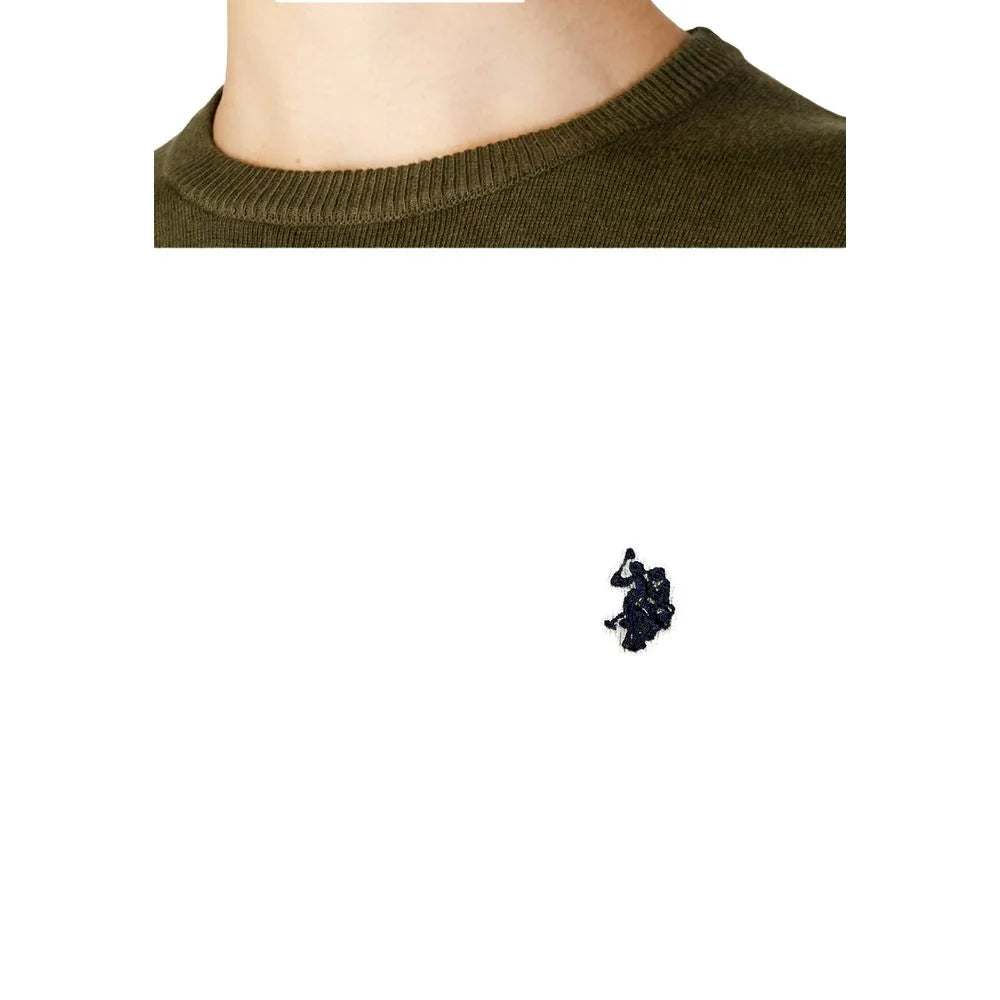 U.S. POLO ASSN. Green Cotton Sweater - Sweaters