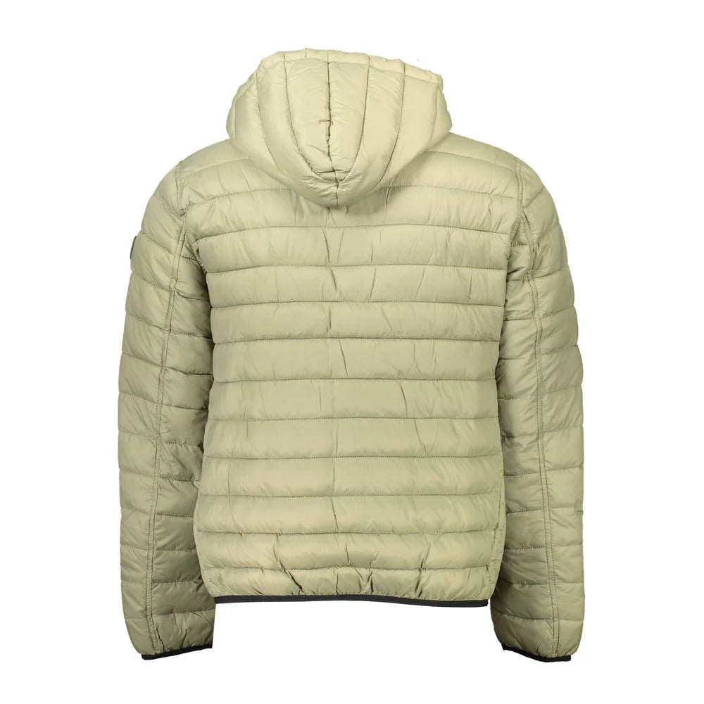U.S. POLO ASSN. Green Nylon Men Jacket - IT54 | XXL - Puffer Jackets