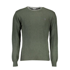 U.S. POLO ASSN. Green Wool Men Sweater - Sweaters